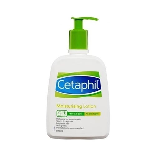سيتافيل لوشن المرطب للوجه والجسم، 500 مل.  Cetaphil