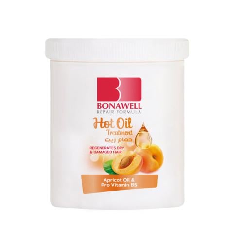 بوناويل زيت معالج للشعر بالمشمش  _ 225 مل.  Bonawell