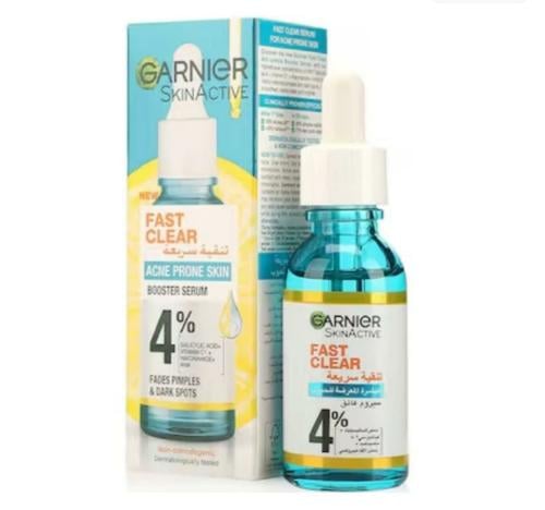 جارنيه تنقية سريعة سيروم للبشرة المعرضة للحبوب  _ 30 مل   Garnier