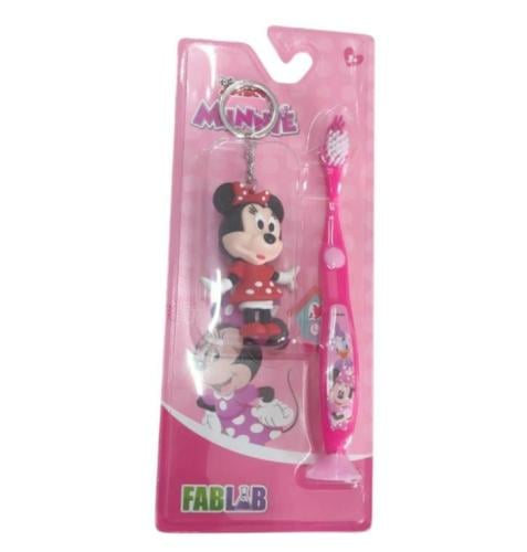 Fablab  فابلاب فرشاة أسنان للأطفال ميني ماوس مع هدية