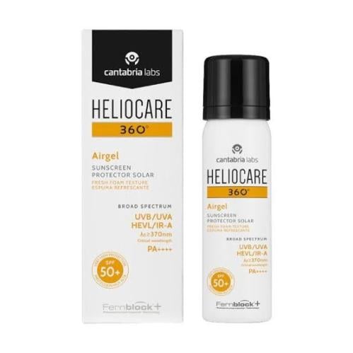 هيليوكير 360 ايرجيل بخاخ واقي شمس معامل حماية 50 60مل.  heliocare