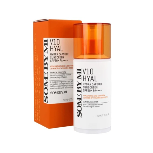 سوم باي مي كريم واقي شمس V10 Hyal هيدرا المرطب  _ 40مل.  Some By Mi