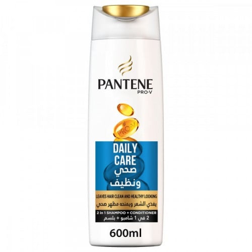 بانتين صحي ونظيف 2 في 1 شامبو + بلسم 600 مل.   Pantene