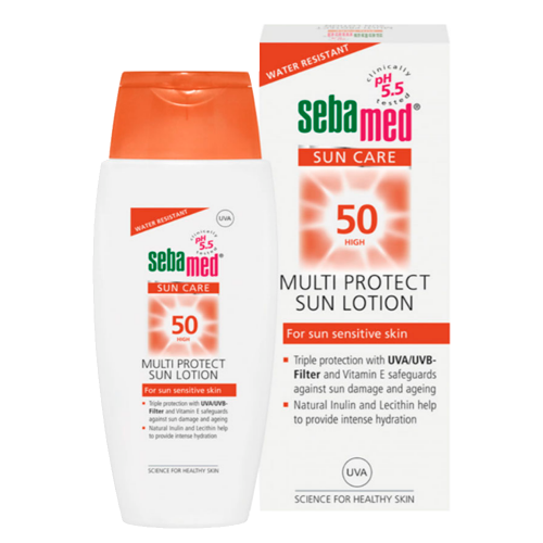 سيباميد صن كير لوشن واقي شمس 150 مل.  Sebamed
