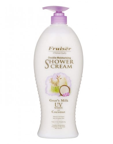 فرويزر سائل استحمام كريمي جوز هند وحليب  _ 900  مل Fruiser