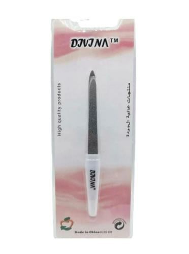 Divina ديفينا مبرد أظافر معدني حجم وسط أبيض DIV-33