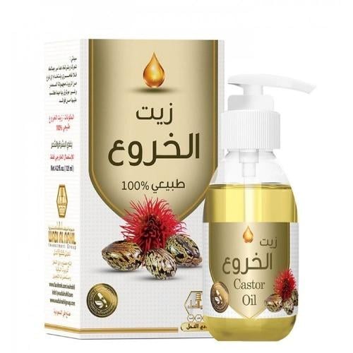 زيت الخروع طبيعي 100% من وادي النحل _  125مل.  Wadi Alnahl