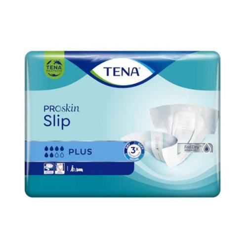 تينا حفاضات سليب بلس كبير  _ 30 قطعة  Tena