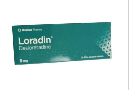 لورادين (Loradin) بتركيز 5 ملغ  لعلاج أعراض الحساسية _ 28 قرصًا مغلفًا