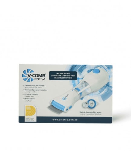 جهاز مبتكر للتخلص من القمل لا يسبب الحساسية يعمل بدون مواد كيميائية  من  في كومب V comb