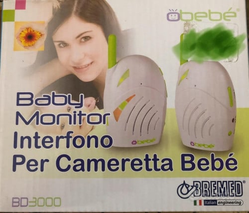 Bremed جهاز مراقبة الطفل صوت رقمي لاسلكي من بريميد