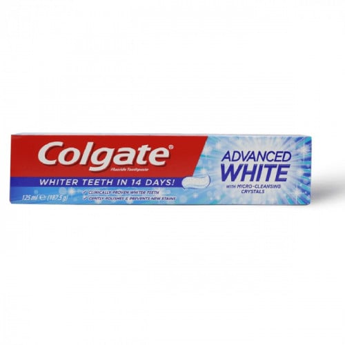 كولجيت معجون اسنان للتبييض خلال 14 يوم بالتبييض المطور - 125 مل /Colgate