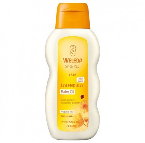 زيت الأطفال عناية وحماية وتنظيف لطيف للبشرة  من فيليدا _  200 مل / weleda