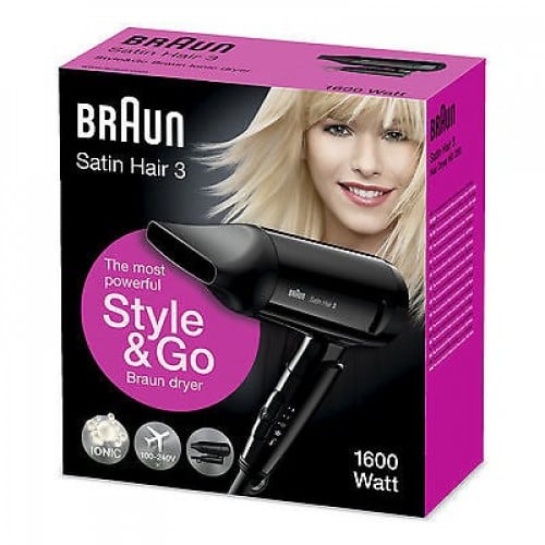 Braun مجفف الشعر الايوني 1600 واط من براون