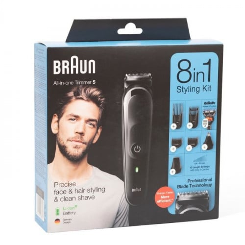 Braun براون ماكينة الحلاقة الرجالية الكل في واحد 8 في 1 ستايل _ 1جهاز