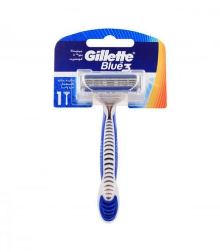 Gillette ماكينة حلاقة بلو 3 رجالية  كومفورت من جيليت _ قطعة واحدة