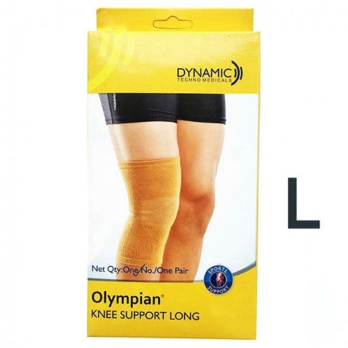 داعم ركبة طویل مقاس  L كبير  (أولمبیان)  OLYMPIAN -KNEE SUPPORT LONG
