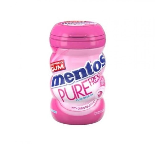 منتوس علك خالي من السكر فواكه مشكلة - 50 قطعة.  Mentos