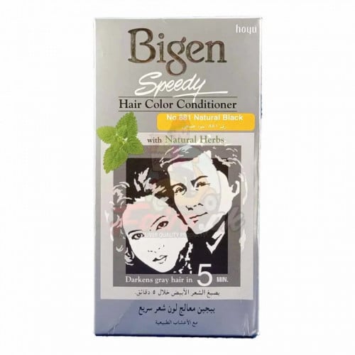 بيجين – صبغة سريعة للشعر لون اسود 881. / Bigen