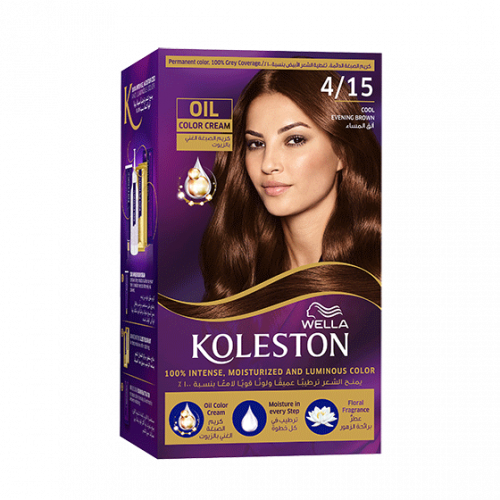 صبغة الشعر الدائمة من ويلا كوليستون _ ألق المساء  4/15.  Koleston