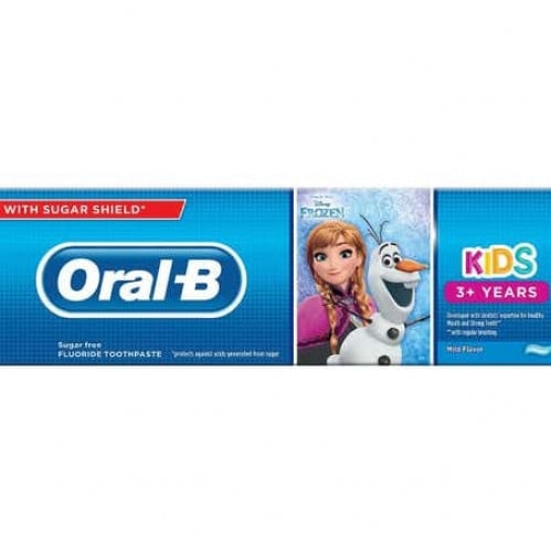 اورال-بي معجون اسنان أطفال فروزن (بنات) 75 مل / Oral B