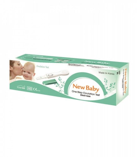 اختبار اباضة في خطوة واحدة من نيو بيبي _  5 اختبارات  New baby