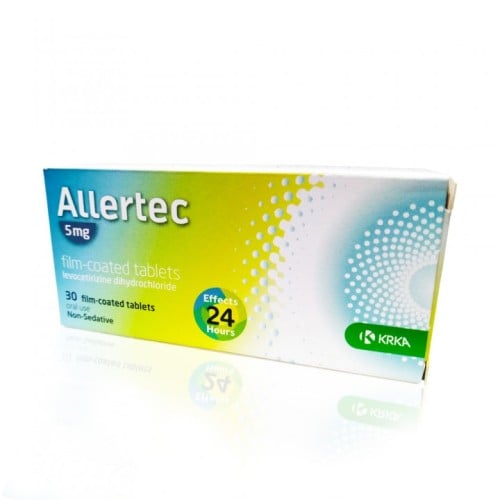 أليرتيك 5 ملجم أقراص 30 قرص   Allertec