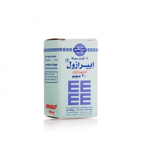 ابيرازول 20 مجم - 14 كبسولة  Epirazole