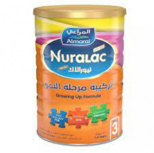 نيورالاك بلص حليب (3) داعم للنمو 1700 جم.  Nuralac