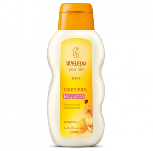 لوشن الجسم للأطفال بالكالينديولا للعناية بالبشرة وترطيبها بلطف من فيليدا _ 200 مل /weleda