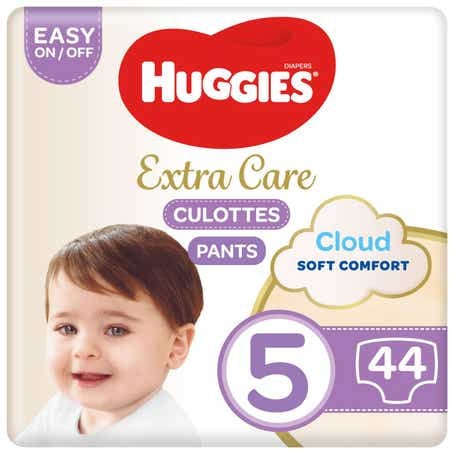 هجيز كلوت مقاس 5 عبوة جامبو 44 كلوت.   Huggies
