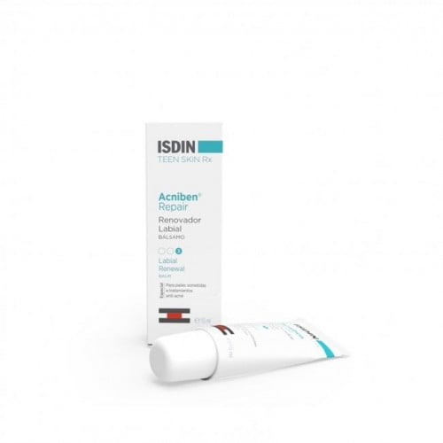 إيسدين بلسم شفاه تين سكين آر إكس أكنيبين لإصلاح الشفاه _ 10 مل   ISDIN