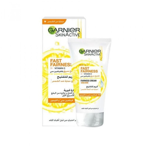 كريم تفتيح سريع بــ3 الفيتامين سي والليمون من غارنيية - 100مل. Garnier