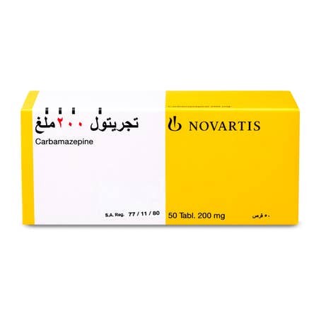 تجريتول 200 مجم 50 قرص.   Tegretol 200 mg