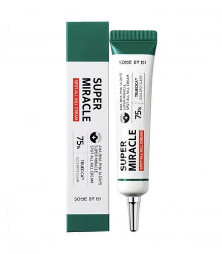 كريم سوبر ميراكل لقتل جميع انواع البقع في 14 يوما من سوم باي مي باحماض الفا وبيتا وبولي هيدروكسي - 30 مل Some By mi