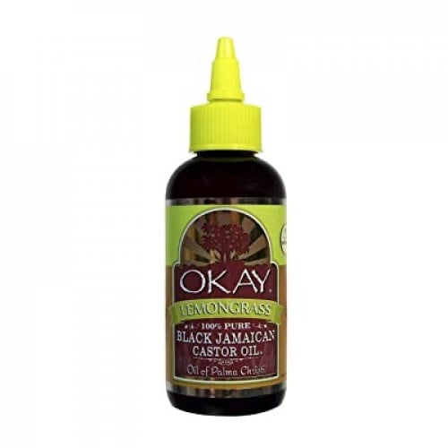 زيت الخروع الجامايكي الأسود النقي مع عشبة الليمون من أوكاي  _  118  مل