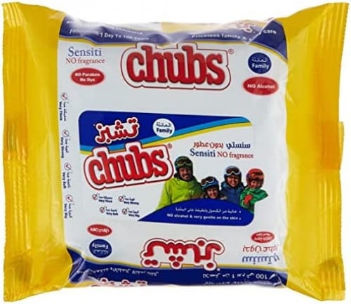 تشابس 20 منديل مبلل من اول فاميلي Chubs