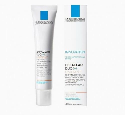 قابض المسامات يستخدم للبقع من لا روش-بوسي يلائم البشرة جميع انواع البشرة على هيئة كريم - 40 مل.  La Roche posay