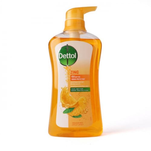 ديتول، غسول الجسم، زينج، انتعاش البرتقال - 500 مل.   Dettol