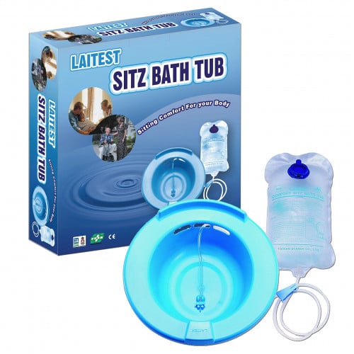 حوض الاستحمام سيتز من ار اند ار، لعلاج البواسير والتقرحات وندبات الشرج من  لايتيست Laitest