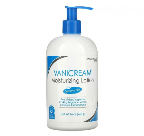 Vanicream (فانيكريم) دهان مرطب، للبشرة الحساسة، خالٍ من العطور، 16 أونصة  _ 453 جم
