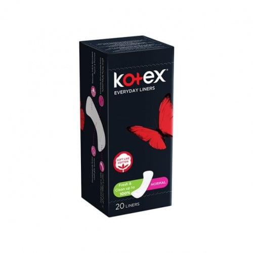 فوط نسائية يومية حجم عادي من كوتيكس  _ 20 فوطة kotex