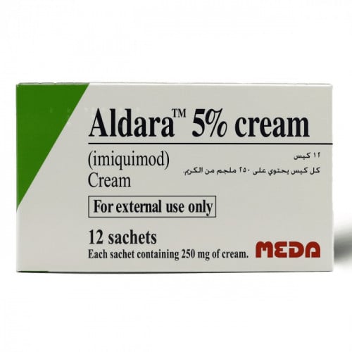 ألدارا، كريم 5 % - 12 كيس