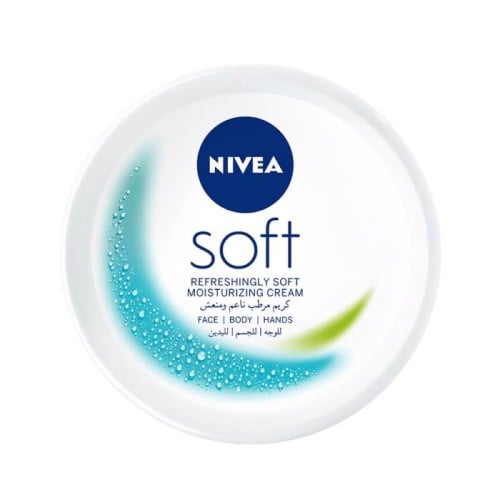 نيفيا سوفت كريم مرطب عناية شاملة للحصول على بشرة رطبة ومنتعشة _ 200 مل  NIVEA