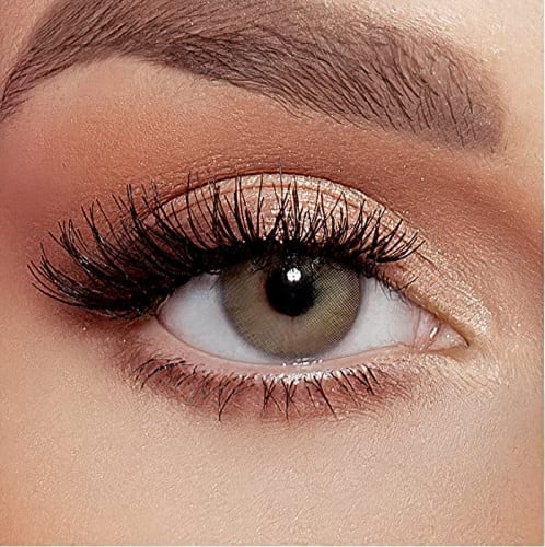 عدسات ليالا اللاصقة الملونة عبوة من قطعتين ( ستاردست جراي ) _  3 شهور