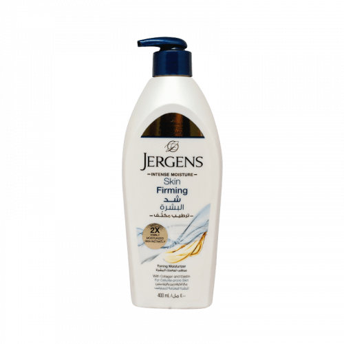 جرجنز لوشن مرطب تماسك البشرة - شد البشرة - ترطيب مكثف - 400 مل. Jergens