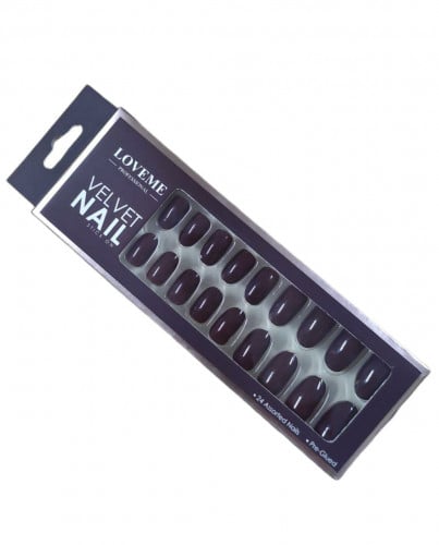 أظافر لاصقة صناعية من لاف مي _ رقم 8 لامع