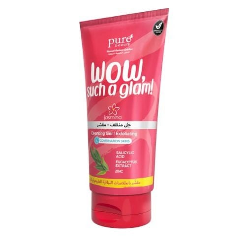 جل 3 في 1 لتنظيم الافرازات الدهنية من بيور بيوتي _  150مل pure beauty