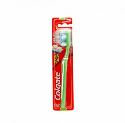 فرشاة أسنان دبل أكشن من كولجيت _متعددة الالوان / Colgate