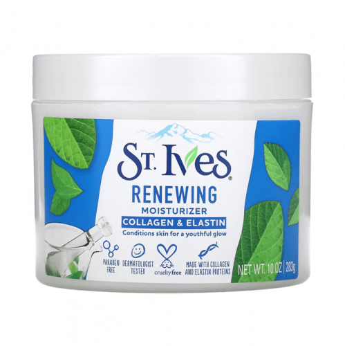 مرطب الوجه بالكولاجين والايلاستين المجدد للبشرة من سانت ايفز - 283جرام st Ives